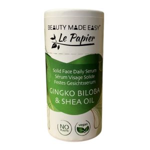 Sérum Facial en Barra – Gingko Biloba y Aceite de Karité