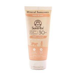 Crema Solar Mineral Ecológica Bebés y Niños SPF 30 – Suntribe