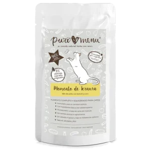 Puro Menu Momento de Ternura ,Sobre de Pollo, Comida para Gatos