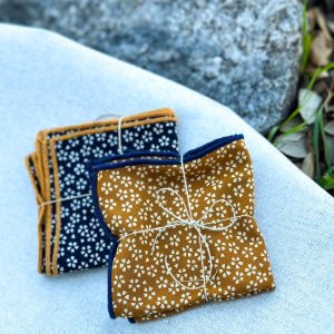 Kyoto Azul marino – Mostaza