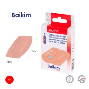 Apósitos codo-rodilla 7×4.8cm Baikim pack de 5 uds