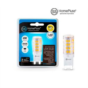 Lámpara G9 led 4W 380Lm 6000K HomePluss