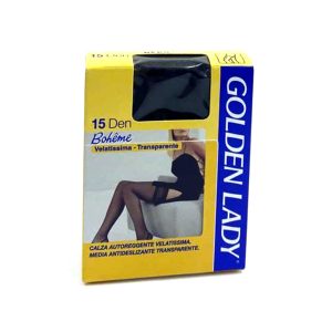 Media Boheme 15 color negro Golden Lady